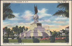 Estatua de Balboa - Panama, R. de P.