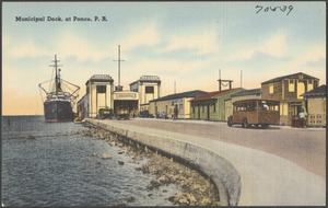 Municipal dock, at Ponce, P. R.