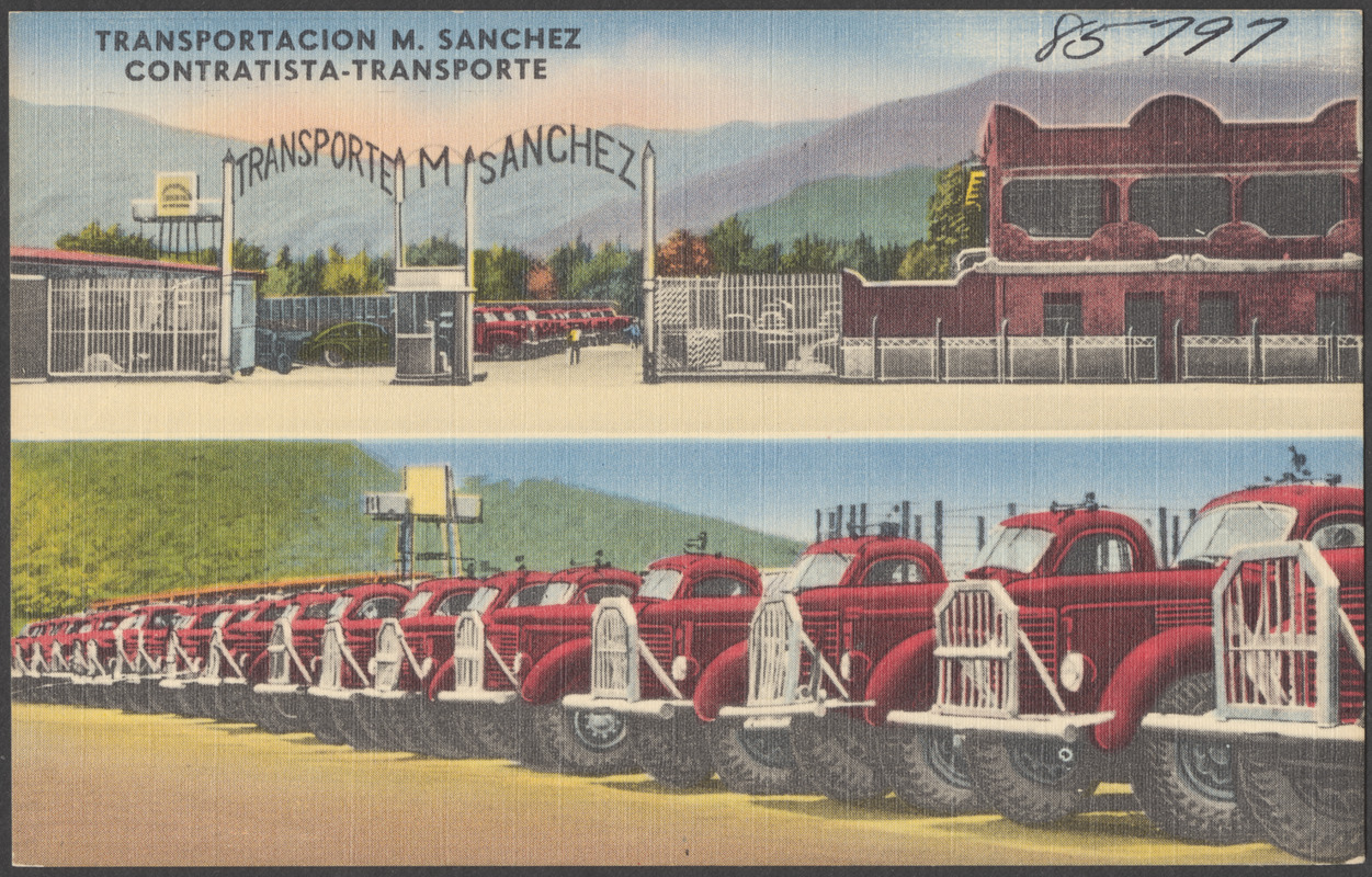 Transportacion M. Sanchez, Contratista-transporte