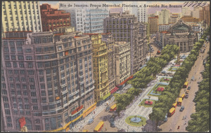 Rio de Janeiro, Praça Marechal Floriano e Avenida Rio Branco