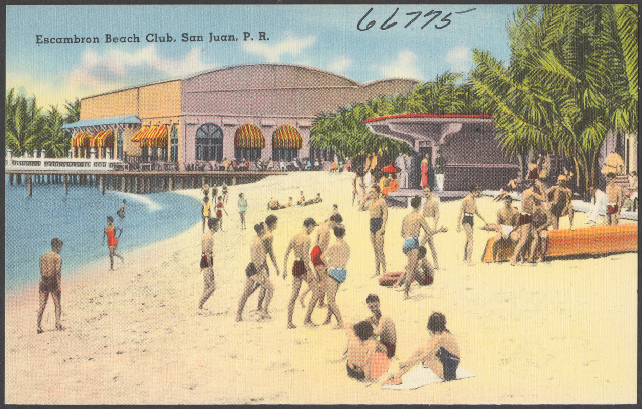 Escambron Beach Club, San Juan, P. R. - Digital Commonwealth