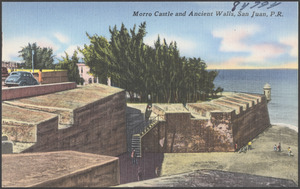 Morro Castle and ancient walls, San Juan, P. R.