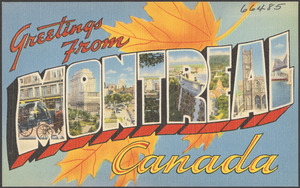 Greetings from Montreal, Canada