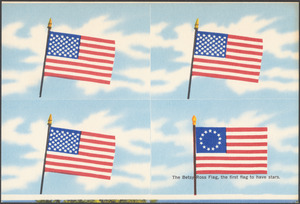 The Betsy Ross flag, the first flag to have stars
