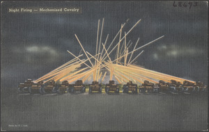 Night firing - mechanized Cavalry