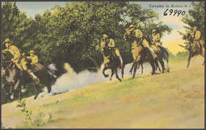 Cavalry in action