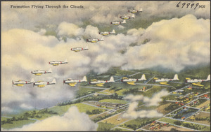 Formation flying through the clouds