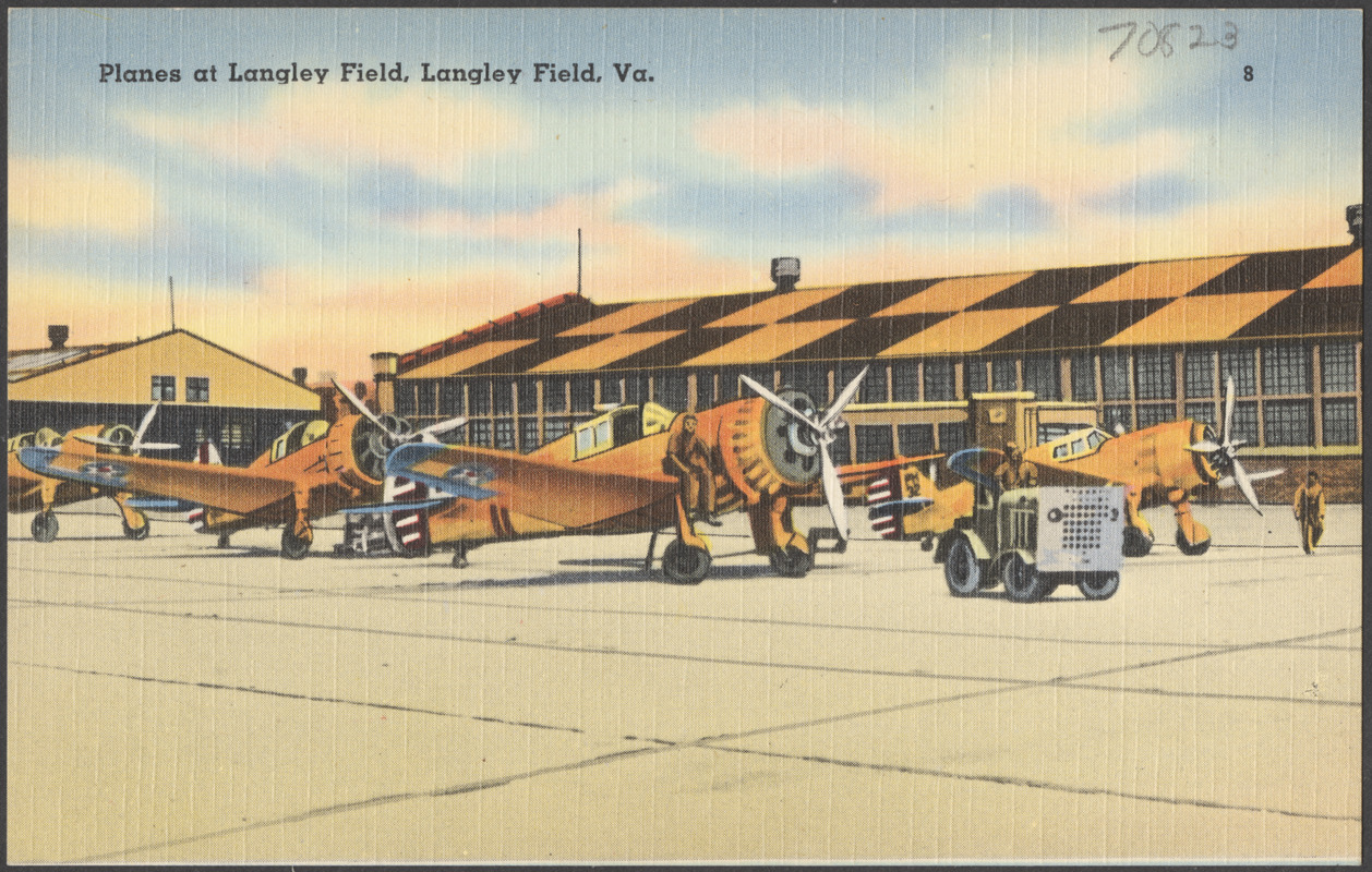 Planes at Langley Field, Langley Field, Va.