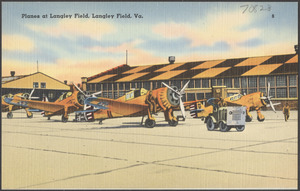 Planes at Langley Field, Langley Field, Va.