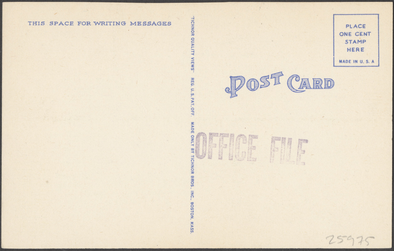 Busy soldier's correspondence card