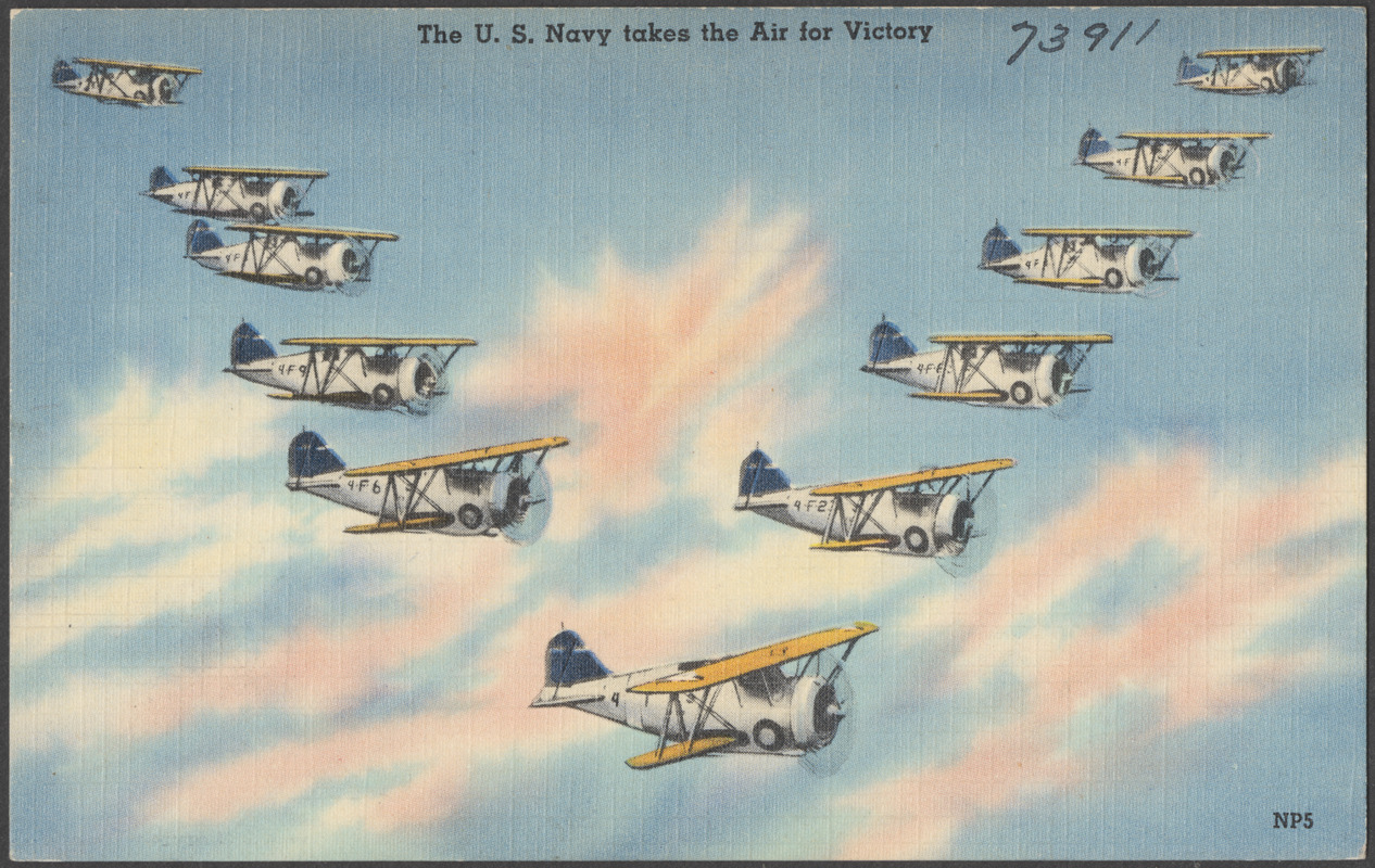 The U. S. Navy takes the air for victory
