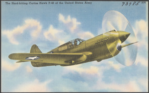The hard-hitting Curtiss Hawk P-40 of the United States Army