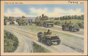 Jeeps on the war path