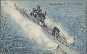 Training submarine crew, U. S. Navy