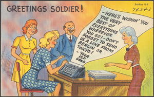 Greetings soldier!