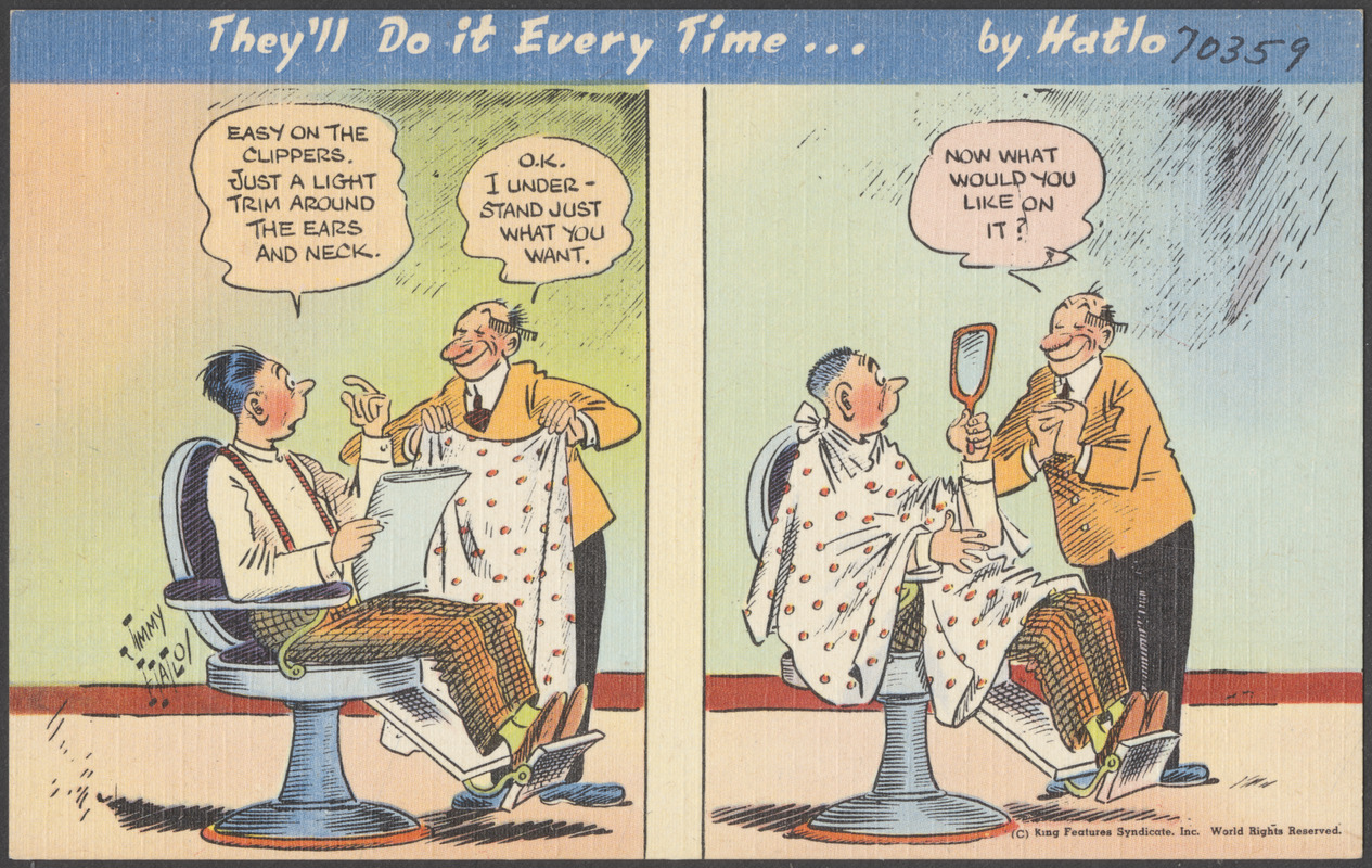 Easy Does It: Barber Time Easy Does It: Barber Time
