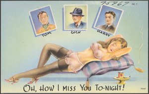 Oh, how I miss you to-night!