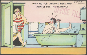 Why not get around here and join us for the bathing?