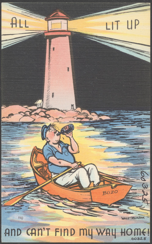 All lit up and can't find my way home!