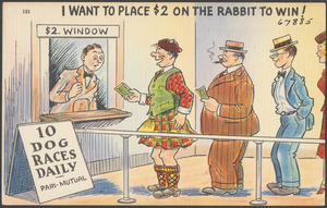 I want to place $2 on the rabbit to win!