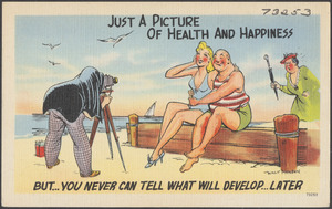 Just a picture of health and happiness. But... you never can tell what will develop... later