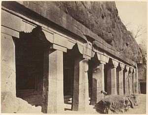 Facade of Cave IV, Ajanta