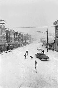Blizzard of '78 Washington Street