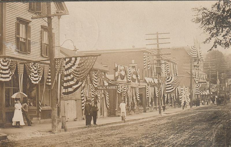 1908 Old home week parade