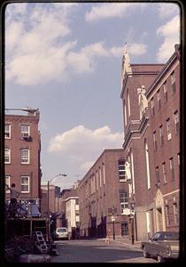 North Square & the Sacred Heart Italian Church North End Boston