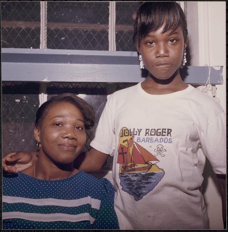 Monique and her mother