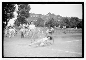 Women's baseball game