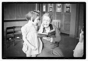 Mabel Adams, principal of Horace Mann School