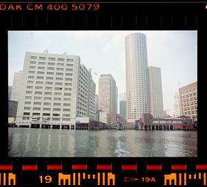 Boston from Fort Point Channel