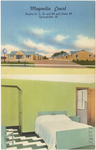Magnolia Court, Routes U. S. 36 and 54 and State 29, Springfield, Ill.