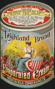 Highland Brand Evaporated Cream