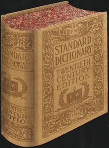 Standard Dictionary, twentieth century edition.