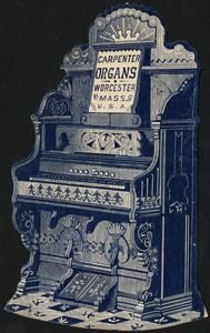 Carpenter organs, Worcester, Mass, U. S. A.