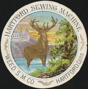 Hartford Sewing machine, Weeds S. M. Co., Hartford, Conn.