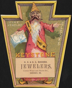 Keystone, fine jewelry, clocks, watch cases, repairing