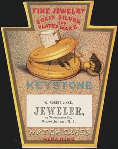 Keystone, fine jewelry, solid silver and plated ware, watch cases, repairing