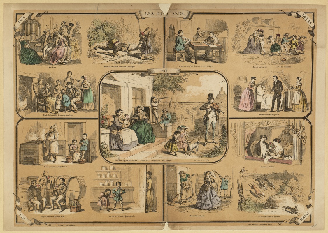 Les Cinq Sens: The Five Senses