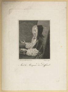 Marie Anne de Vichy-Chamrond, marquise du Deffand,1696-1780