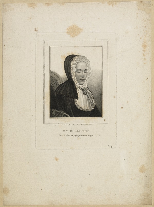 Mme. Du Deffant