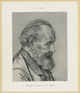 Portret Van Prof. A. D. Loman