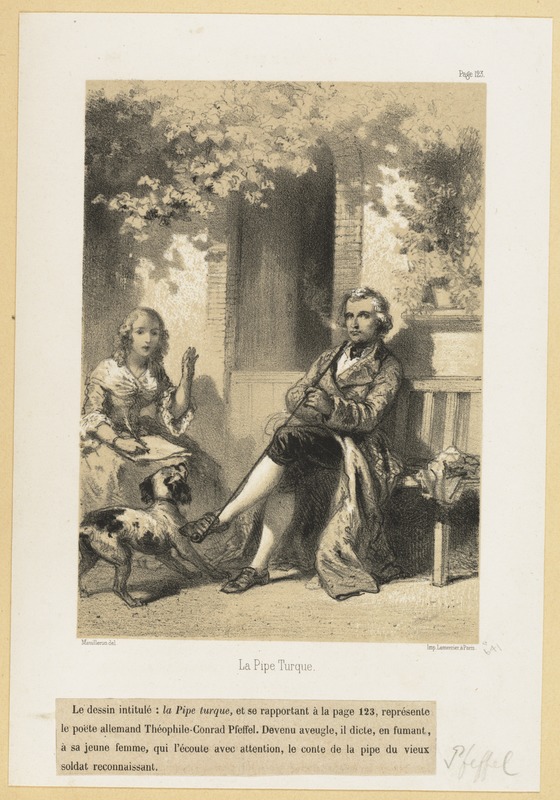 La Pipe Turque, Gottlieb Konrad Pfeffel