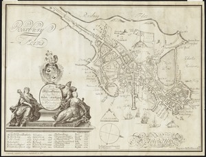 To His Excellency William Burnet, Esqr., this Plan of Boston in New England is humbly dedicated