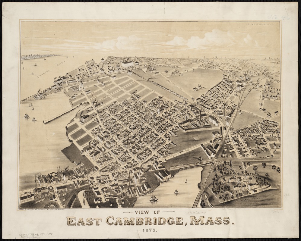 View of East Cambridge, Mass., 1879