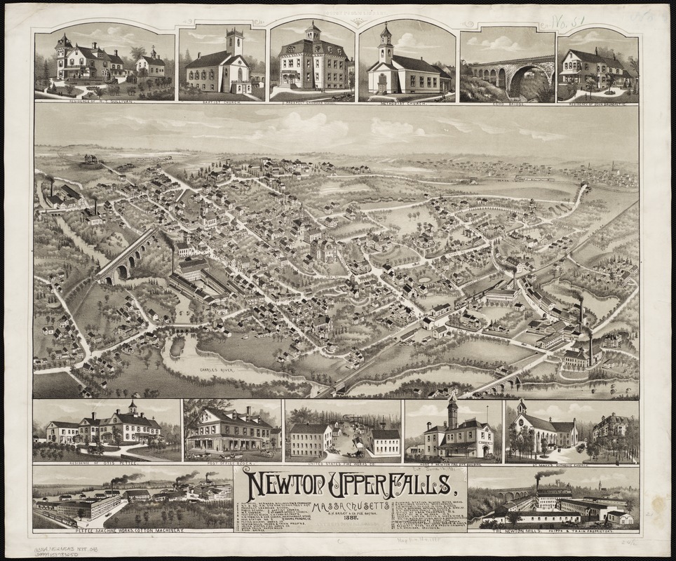Newton Upper Falls, Massachusetts, 1888