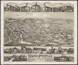 Newton Upper Falls, Massachusetts, 1888