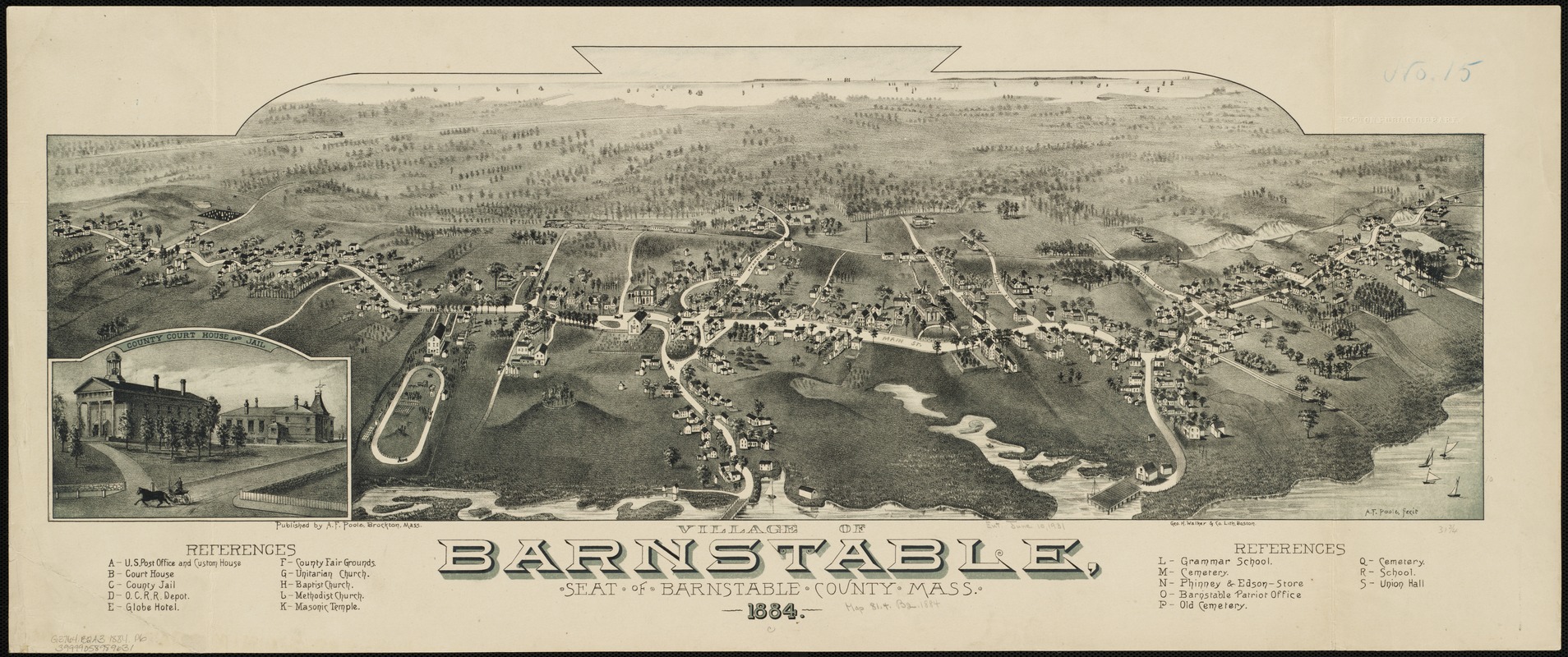Village of Barnstable, seat of Barnstable County, Mass